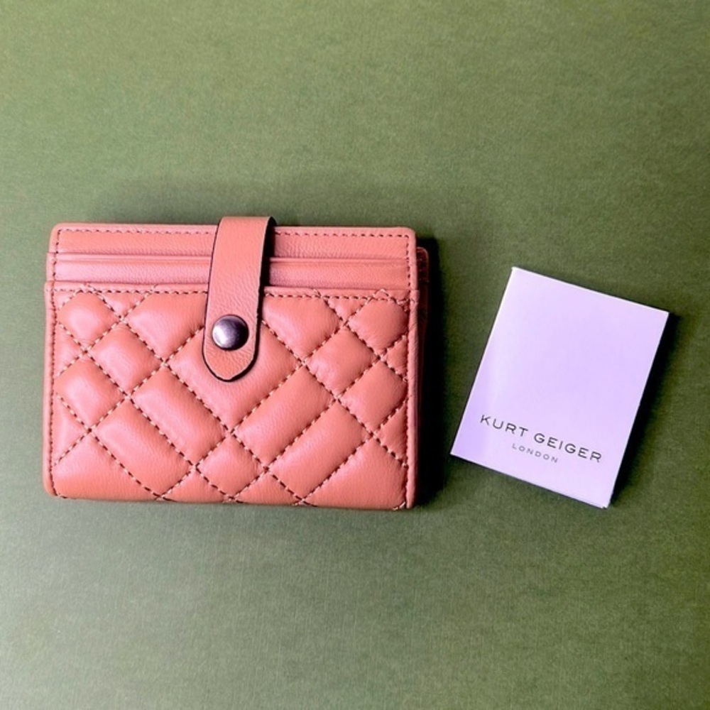 Kurt Geiger B Multi Card Holder in Camel NWT